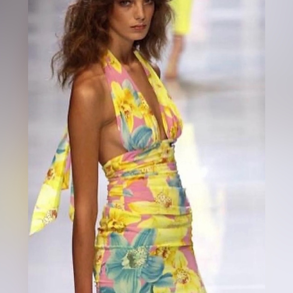 VERY RARE Vintage Versace Spring/Summer 2004 Dress - Picture 9 of 10